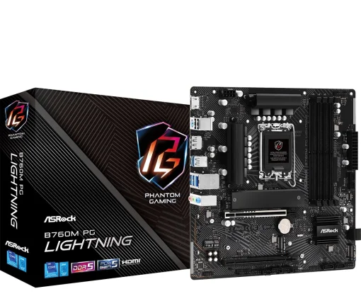 Материнская плата ASRock B760M PG Lightning Socket 1700